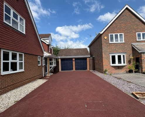 red tarmac driveway Chelmsford