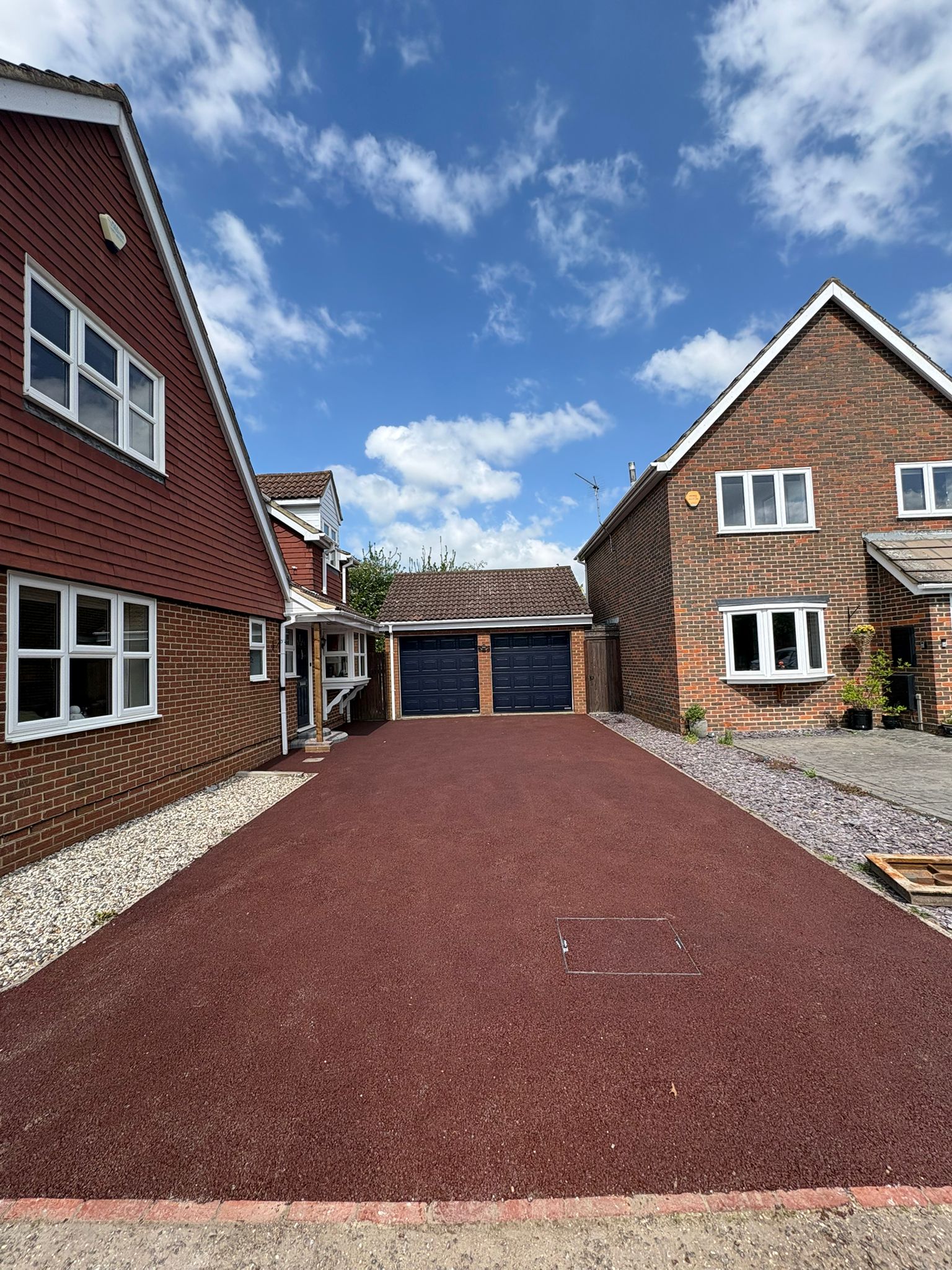 red tarmac driveway Chelmsford